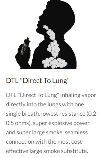 DTL Disposable Vape POD