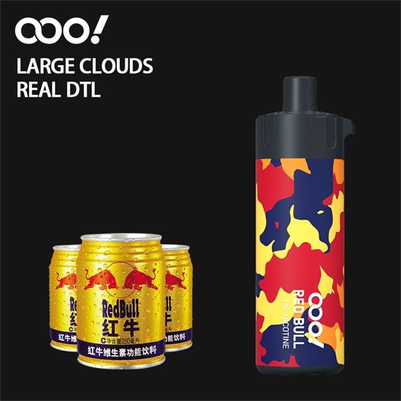 OOO! RED BULL DTL Disposable POD Vape 20ml/15ml