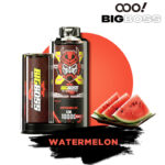 WATERMELON OOO! BIGBOSS DTL/DL Disposable Vape POD 12000 Puffs 25ml Free Base large clouds with adjustable airflow and rechargeable battery